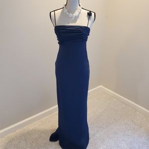 Navy blue dress
